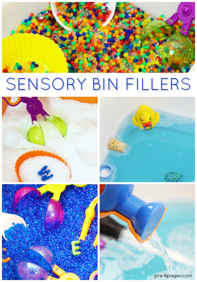 15+ Sensory Bin Filler Ideas for Preschool & Toddlers